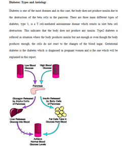 Diabetes: Types and Aetiology