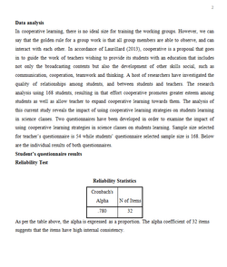 The impact of using cooperative learning strategies on students learning in science classes