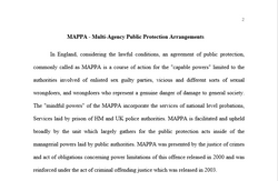 MAPPA - Multi-Agency Public Protection Arrangements