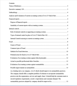 Internal Control and Accounting Systems