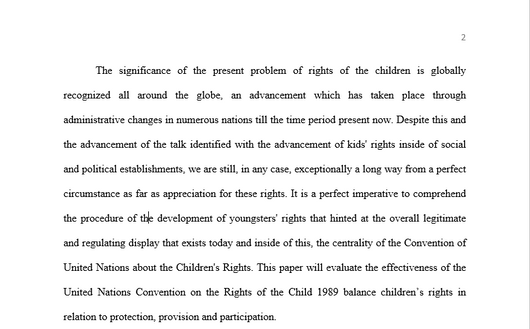 Rights of the Child